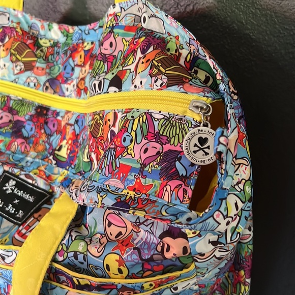 Tokidoki jujube superbe bag in hard to find sea amo print yellow original - Picture 5 of 9